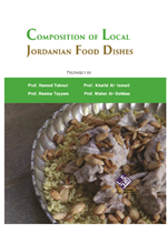 Composition of local Jordanian food Dishes