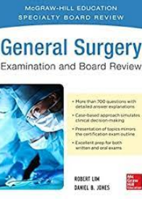 General Surgery Examination and Board Review