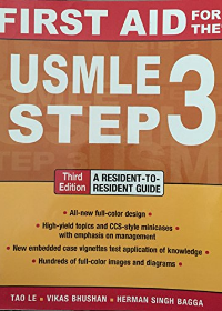 First Aid for The USMLE Step 3, 3e **